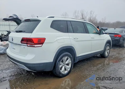 2018 Volkswagen Atlas S из США, поврежденный, VIN 1V2AR2CAXJC523955